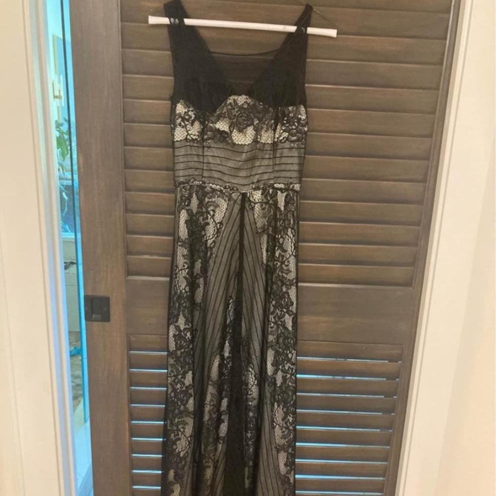 Small black lace dress